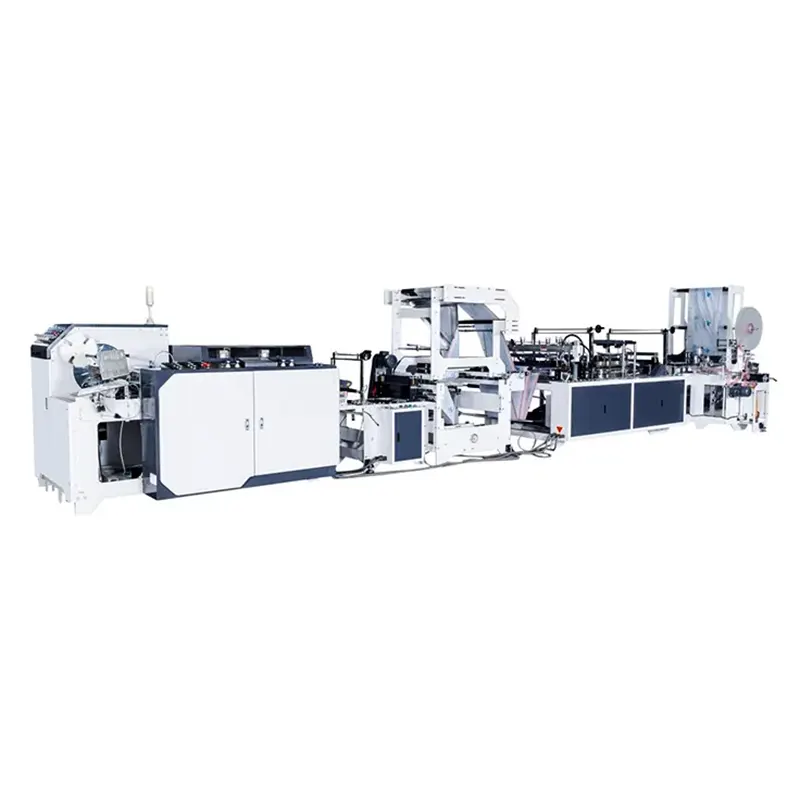 APLF-800 Tear-less drawstring bag making machine