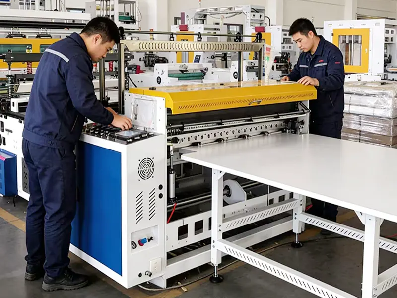 Successful Installation: High-Speed Plastic Bag Making Machines Now Operational in Latin America